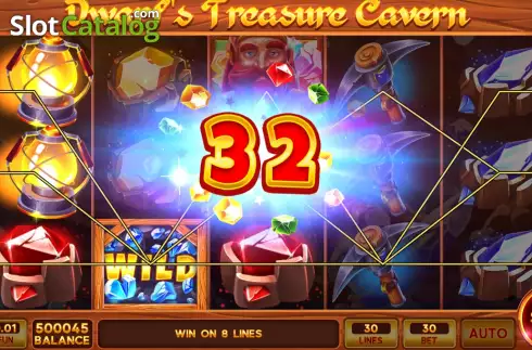 Οθόνη3. Dwarf’s Treasure Cavern Κουλοχέρης