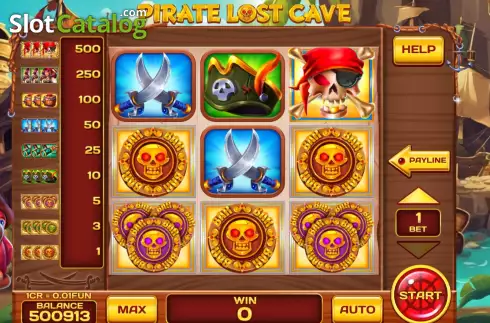 Οθόνη2. Pirate Lost Cave (Pull Tabs) Κουλοχέρης