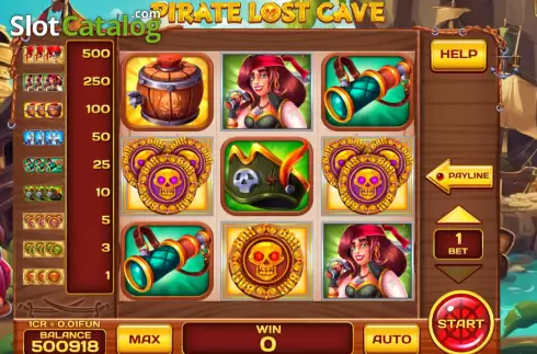 Οθόνη2. Pirate Lost Cave (3x3) Κουλοχέρης