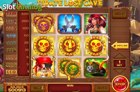 Οθόνη3. Pirate Lost Cave (3x3) Κουλοχέρης