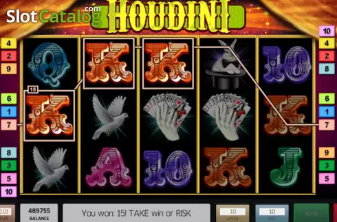 Οθόνη3. Houdini (ABXplay) Κουλοχέρης 
