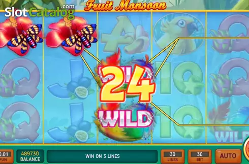 Οθόνη3. Fruit Monsoon Κουλοχέρης
