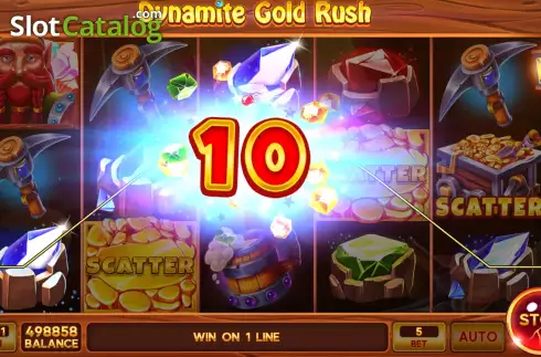 Οθόνη3. Dynamite Gold Rush Κουλοχέρης