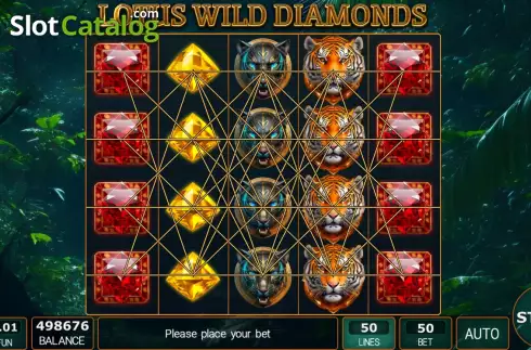 Οθόνη2. Lotus Wild Diamonds Κουλοχέρης 