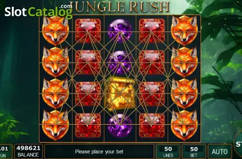 Οθόνη2. Jungle Rush Κουλοχέρης