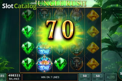 Οθόνη3. Jungle Rush Κουλοχέρης