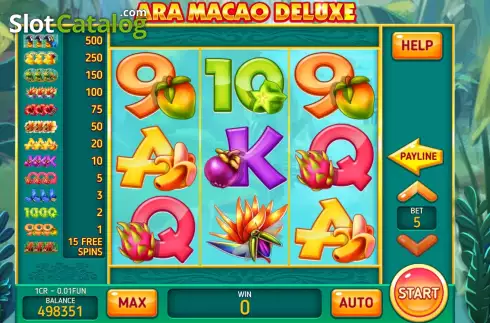 Οθόνη2. Ara Macao Deluxe (Pull Tabs) Κουλοχέρης