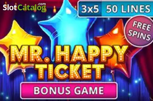 Mr. Happy Ticket Λογότυπο Mr. Happy Ticket Λογότυπο
