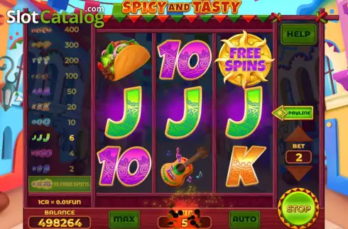 Οθόνη3. Spicy and Tasty (3x3) Κουλοχέρης