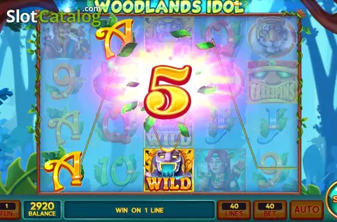 Οθόνη3. Woodlands idol Κουλοχέρης