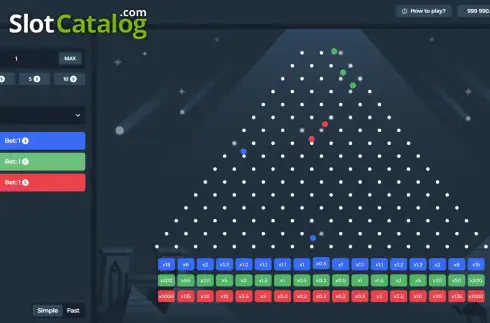 Οθόνη3. Plinko 1000 Κουλοχέρης