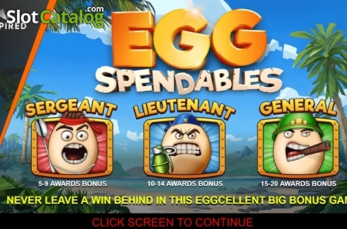 Οθόνη2. Eggspendables Κουλοχέρης