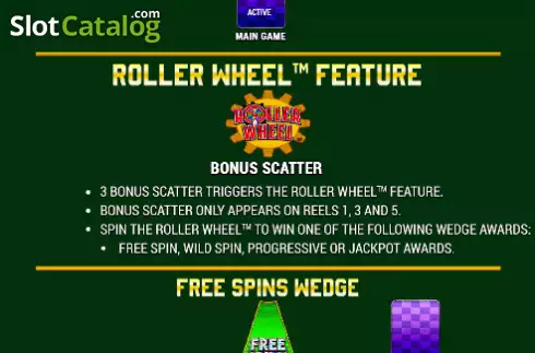 Οθόνη6. Roller Wheel Jungle Roll Κουλοχέρης