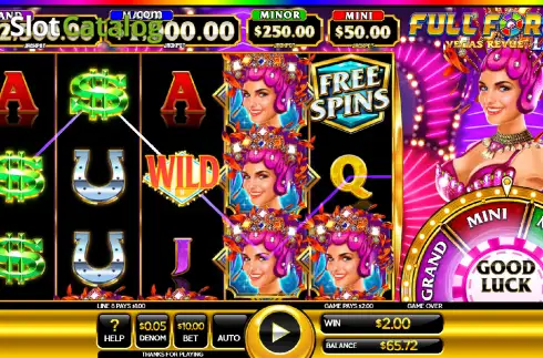 Οθόνη3. Full Force Link Vegas Revue Κουλοχέρης