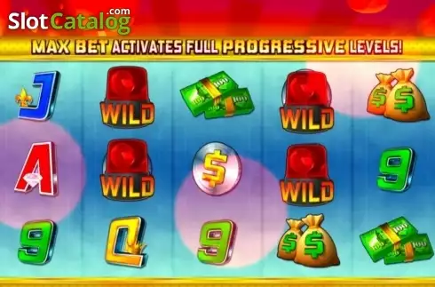 Οθόνη2. Big Heist Jackpot Κουλοχέρης 