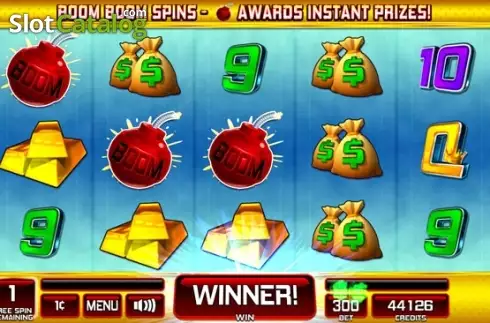 Οθόνη5. Big Heist Jackpot Κουλοχέρης 