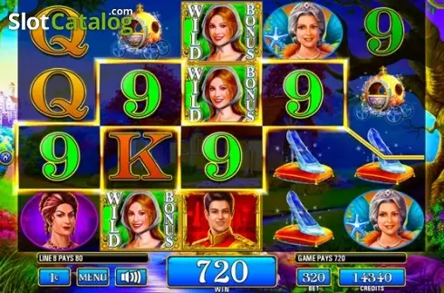 Οθόνη2. Cinderella: Dreams Come True Κουλοχέρης