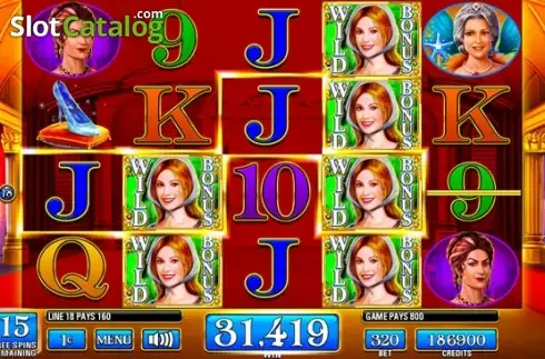 Οθόνη5. Cinderella: Dreams Come True Κουλοχέρης