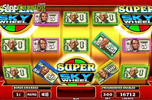 Οθόνη5. Crazy Money Super Sky Wheel Κουλοχέρης