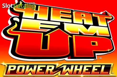 Heat 'Em Up Power Wheel Λογότυπο Heat 'Em Up Power Wheel Λογότυπο
