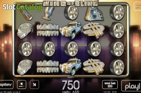 Οθόνη2. King of Bling Κουλοχέρης 