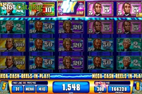 Οθόνη3. Money Roll Jackpot Κουλοχέρης 