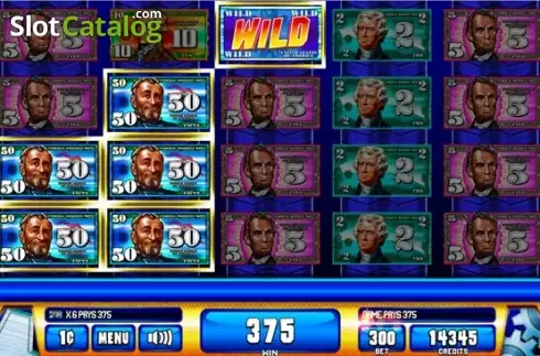 Οθόνη4. Money Roll Jackpot Κουλοχέρης 
