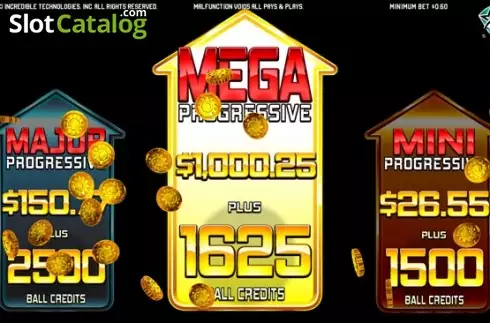 Οθόνη5. Money Roll Jackpot Κουλοχέρης 