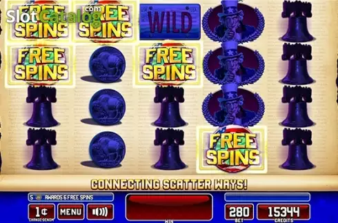 Οθόνη5. Star Spangled Riches Κουλοχέρης