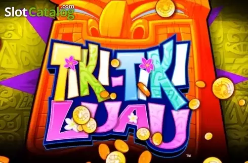 Tiki Tiki Luau Λογότυπο Tiki Tiki Luau Λογότυπο