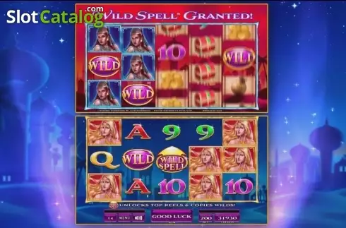 Οθόνη3. Wild Spell Κουλοχέρης