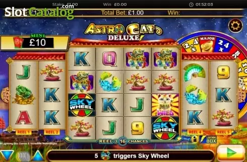 Οθόνη3. Astro Cat Deluxe Κουλοχέρης
