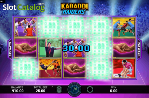 Οθόνη3. Kabaddi Raiders Κουλοχέρης
