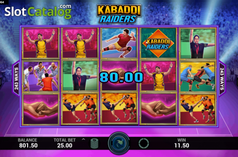 Οθόνη5. Kabaddi Raiders Κουλοχέρης