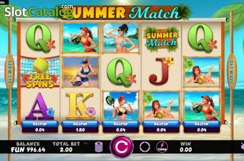 Οθόνη2. Summer Match Κουλοχέρης