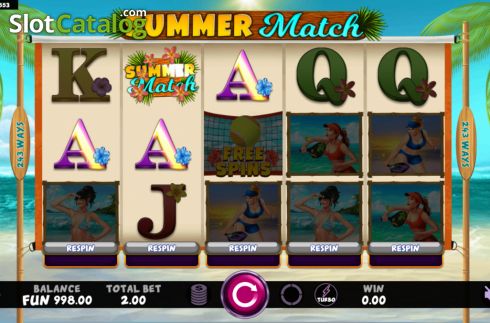 Οθόνη3. Summer Match Κουλοχέρης