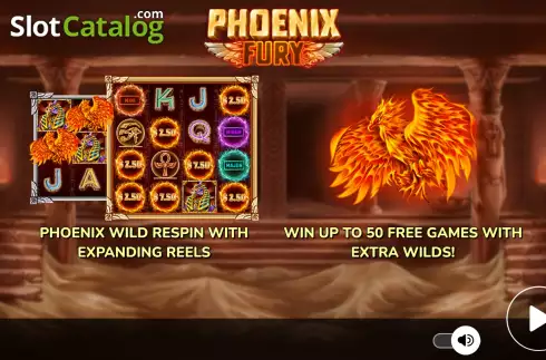 Οθόνη2. Phoenix Fury Κουλοχέρης 