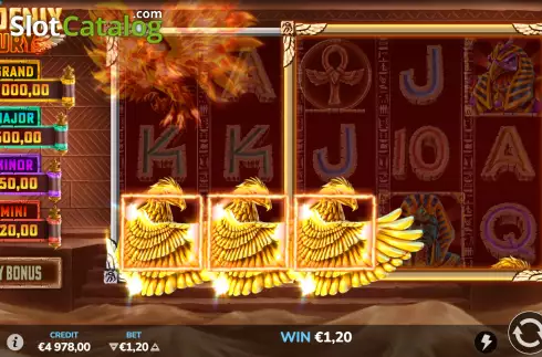 Οθόνη5. Phoenix Fury Κουλοχέρης 