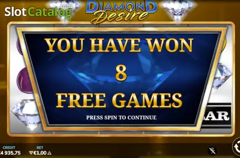 Οθόνη8. Diamond Desire Κουλοχέρης