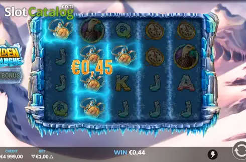 Οθόνη3. Golden Avalanche Κουλοχέρης