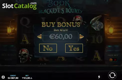 Οθόνη6. Book of Blackeye’s Bounty Κουλοχέρης