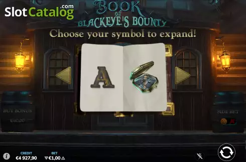 Οθόνη7. Book of Blackeye’s Bounty Κουλοχέρης
