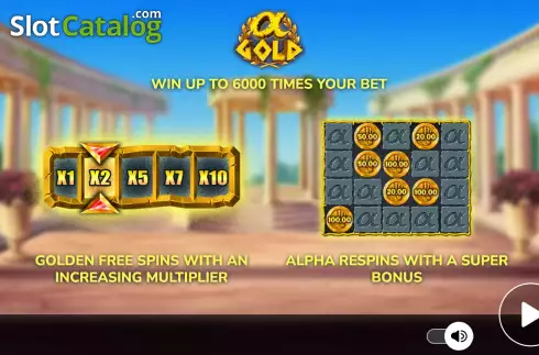 Οθόνη2. Alpha Gold Κουλοχέρης