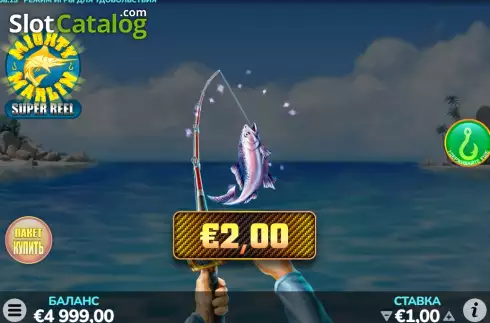 Οθόνη3. Mighty Marlin Super Reel Κουλοχέρης