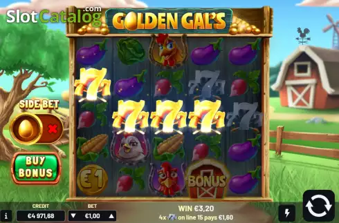 Οθόνη5. Golden Gal’s Κουλοχέρης 