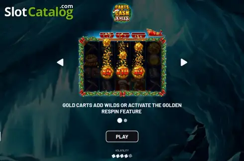 Οθόνη2. Carts Of Cash Christmas Κουλοχέρης 