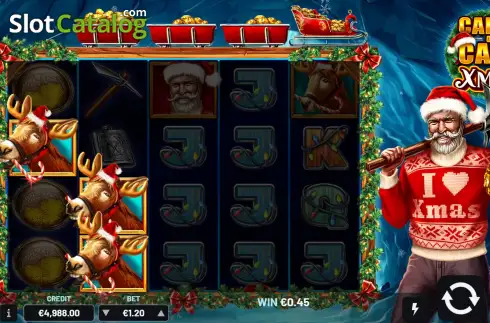 Οθόνη3. Carts Of Cash Christmas Κουλοχέρης 