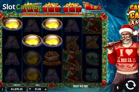 Οθόνη4. Carts Of Cash Christmas Κουλοχέρης 
