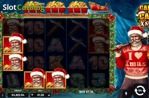 Οθόνη5. Carts Of Cash Christmas Κουλοχέρης 
