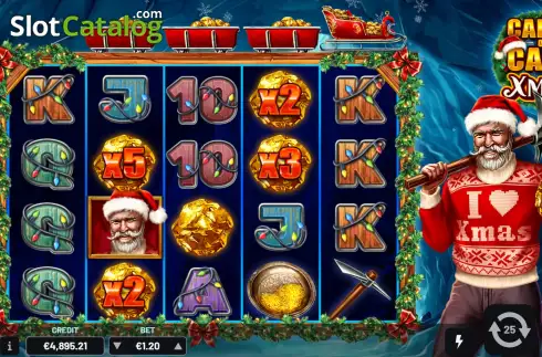 Οθόνη6. Carts Of Cash Christmas Κουλοχέρης 